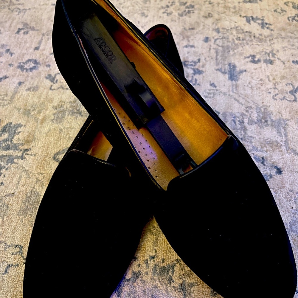 Fabulous Vintage Italian Bally Mens Smoking Slippers